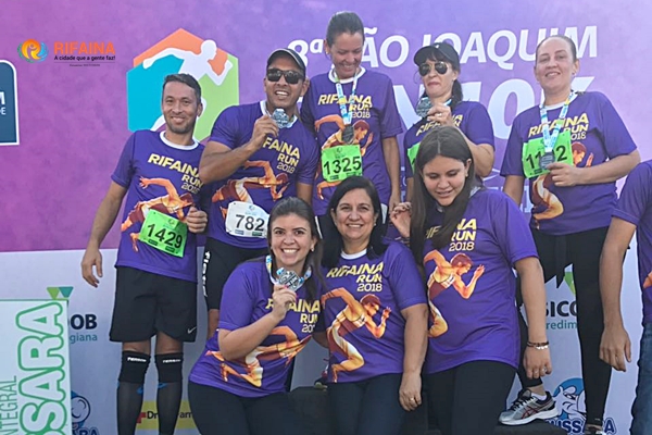 EQUIPE DE RIFAINA SE DESTACA NA CORRIDA SÃO JOAQUIM RUN 10 K